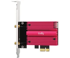 Ausinės CUDY WE9300S WiFi 7 tinklo plokštė