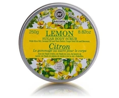 Saules Fabrika Cukraus šveitiklis kūnui LEMON, 250 g