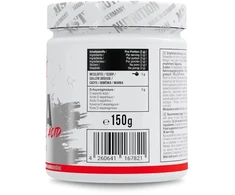 D-asparagino rūgšties milteliai MST DAA 150 g, neutralaus skonio