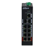 Šakotuvas SWITCH POE PFS3211-8GT-120-V2 8 PRIEVADŲ SFP DAHUA
