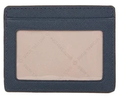 Damskie etui na karty Michael Kors 35H6STVD7L tamsiai mėlyna