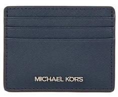 Damskie etui na karty Michael Kors 35H6STVD7L tamsiai mėlyna