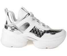 Damskie sneakersy Michael Kors 49F5OLFS1M Sidabrinė