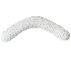 CebaBaby maitinimo pagalvė dżersej multi balta gėlės W-880-000-829