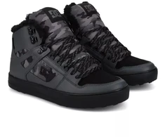DC batai PURE HIGH TOP WC WNT DC01802021 Tamsiai Pilki