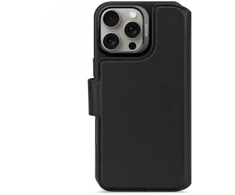 Decoded Leather Detachable Wallet MagSafe with Wallet Apple iPhone 16 Pro Max - dėklas telefonui juodos spalvos