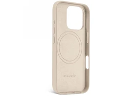 Decoded Odinis nugarėlės MagSafe dėklas iPhone 16 - smėlio spalvos