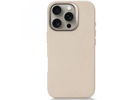 Decoded Odinis nugarėlės MagSafe dėklas iPhone 16 - smėlio spalvos