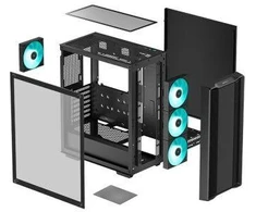 Ausinės DeepCool CC560 V2 kompiuterio korpusas