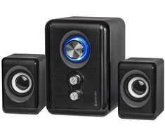 Defender V11 2.1 11W USB kompiuteriniai garsiakalbiai su boso ir aukštų dažnių valdymu 65111