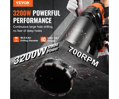 VEVOR Deimantinė gręžimo mašina su stovu 3200W