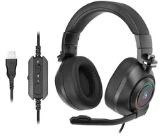 Dėklas A4Tech Bloody G580 7.1 laidinės USB ausinės su mikrofonu, juodos