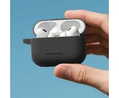 „AmazingThing Omni Case Titan“ dėklas, skirtas „AirPods Pro 3“ - juodas