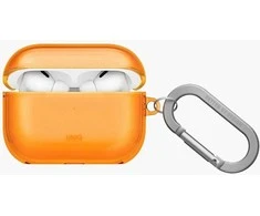 Dėklas Uniq Glase Case for AirPods Pro 3 - Oranžinis
