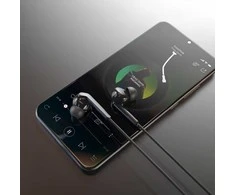 Dudao X3+ Įstatomos į ausis ausinės, su laidu, 3.5mm minijack - juodas