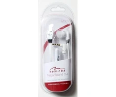 Dėklas Ausinės su mikrofonu Media-Tech MagicSound DS-2, baltos