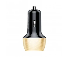 Dėklas Phoneparts Energizer CAC 38W PD QC3 GOLD/Juodas