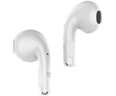 Dėklas Baltos Bluetooth į ausį įdedamos ausinės