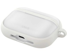 „Uniq Veren“ dėklas, skirtas „AirPods Pro 3“ ausinėms - Baltas