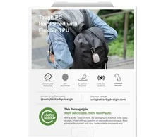 „Uniq Veren“ dėklas, skirtas „AirPods Pro 3“ ausinėms – rožinis