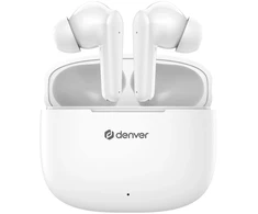 Dėklas Belaidės Bluetooth ausinės Denver TWE-48, baltos