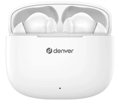 Dėklas Belaidės Bluetooth ausinės Denver TWE-48, baltos