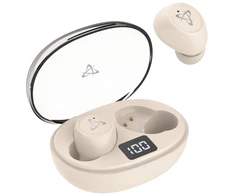Dėklas Belaidės į ausį įdedamos ausinės Sbox EB-TWS115, beige