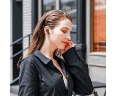 Dudao U8 TWS Belaidės In-Ear ausinės – juodos spalvos