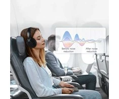Dudao X22 Max Belaidės Ant ausų uždedamos Bluetooth Ausinės with ANC - Juodas