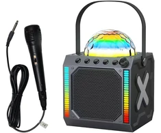 Dėklas Bluetooth garsiakalbis Denver BTM-618 su mikrofonu ir LED apšvietimu