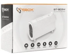 Dėklas Bluetooth garsiakalbis SBOX BT-803, baltas