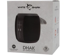 Dėklas Bluetooth kolonėlė Baltas Shark GBT-888 Dhak, juoda