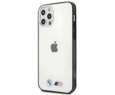 Dėklas BMW BMHCP12LMBTOK iPhone 12 Pro Max 6,7 skaidrus deklas Sandblast
