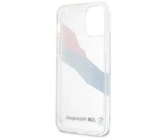 Dėklas BMW BMHCP12LSKTGT iPhone 12 Pro Max 6,7 skaidrus deklas Motorsport Tricolor
