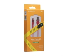 „Borofone Starlight“ – 1,2 m USB–Lightning jungties laidas, raudonas