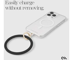 Dėklas Case-Mate Phone Bangle - Wrist virvelė telefonui Juodas