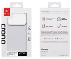 Dėklas Crong Color Cover Magnetic iPhone 18 Pro Max / 17 Pro Max, pilkas