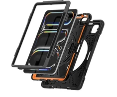 Dėklas Crong Defender Plus iPad Pro 11" M5 / M4, juodas