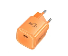 Crong NEO GaN įkroviklis USB-C 40 W, oranžinis