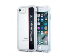 Dėklas deklas BMW BMHCP7SPVNA iPhone 7 /8/SE 2020 / SE 2022 skaidrus tamsiai mėlynas SHOCKPROOF
