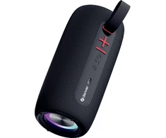 Dėklas Denver Bluetooth garsiakalbis su RGB šviesos funkcija, juodas