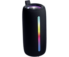 Dėklas Denver Bluetooth garsiakalbis su RGB šviesos funkcija, juodas