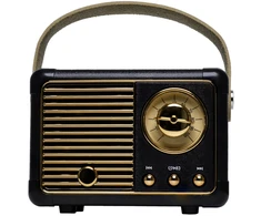 Dėklas Denver BTP-203 juodas Bluetooth garsiakalbis