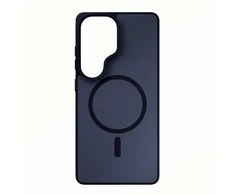 Dėklas Galaxy S26 Ultra MagSafe pilkai permatomas 3mk