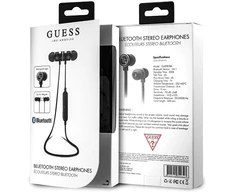 Guess belaidės Bluetooth ausinės, juodos