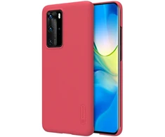 Nillkin Super Frosted Shield - dėklas skirtas Huawei P40 Pro Bright Raudona