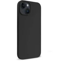 Crong Color Cover Liquid Silicone dėklas skirtas Apple iPhone 14 Max Juodas