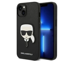 Dėklas iPhone 14 Plus Karl Lagerfeld juodas