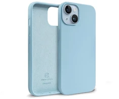Crong Color Cover Liquid Silicone dėklas skirtas Apple iPhone 14 Max Sky Mėlyna