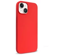 Crong Color Cover Liquid Silicone dėklas skirtas Apple iPhone 14 Max Raudona